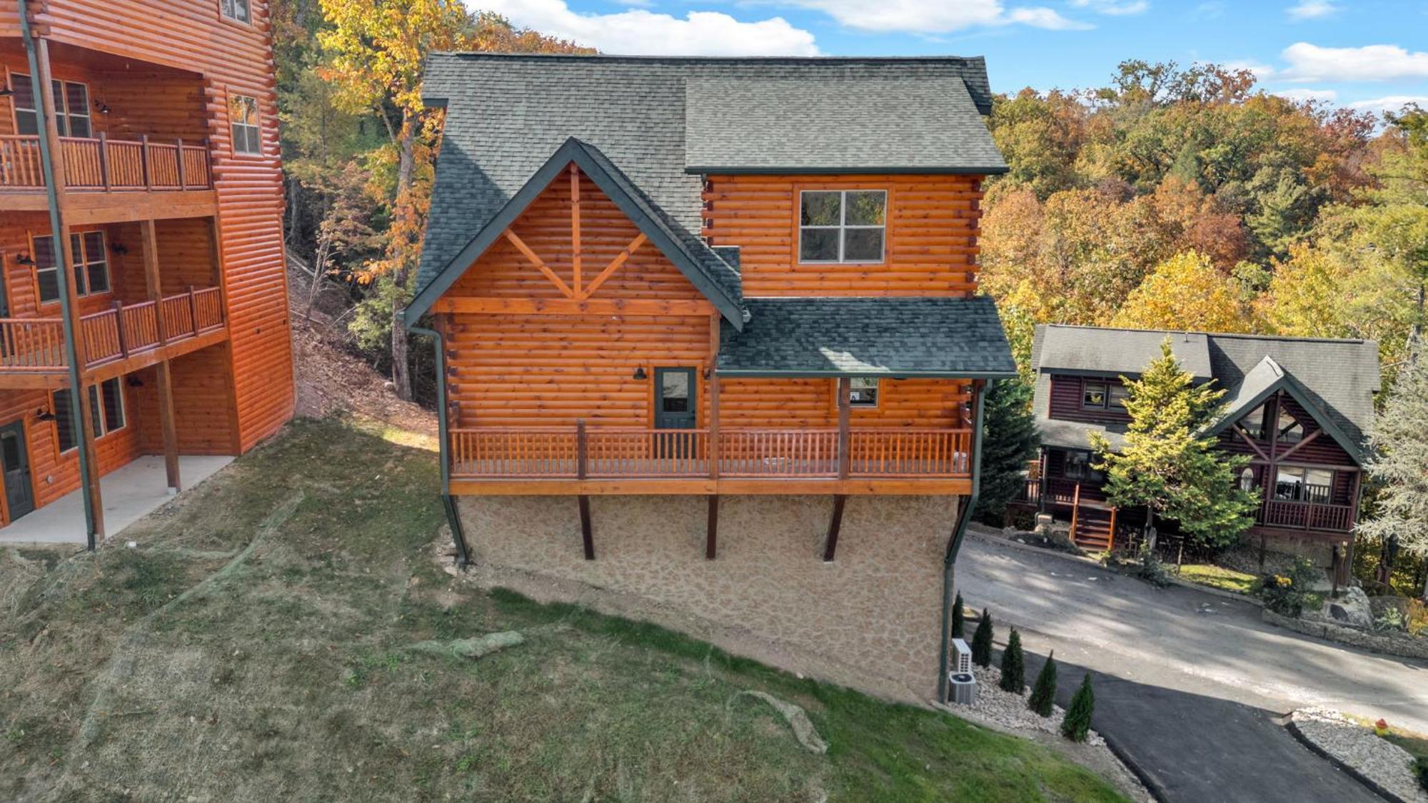 New Luxury Cabin With Indoor Pool, Hot Tub, & Theater Villa Pigeon Forge Exterior foto